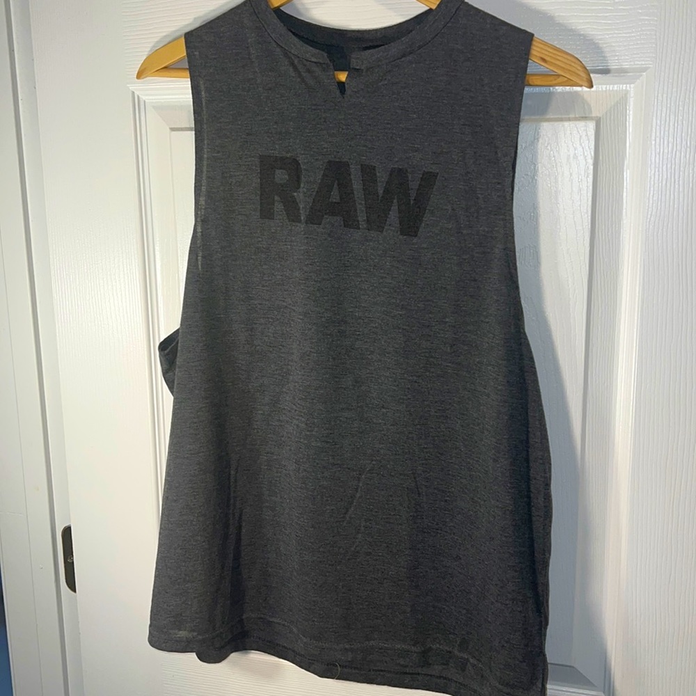 Sleeveless RAW Muscle Shirt